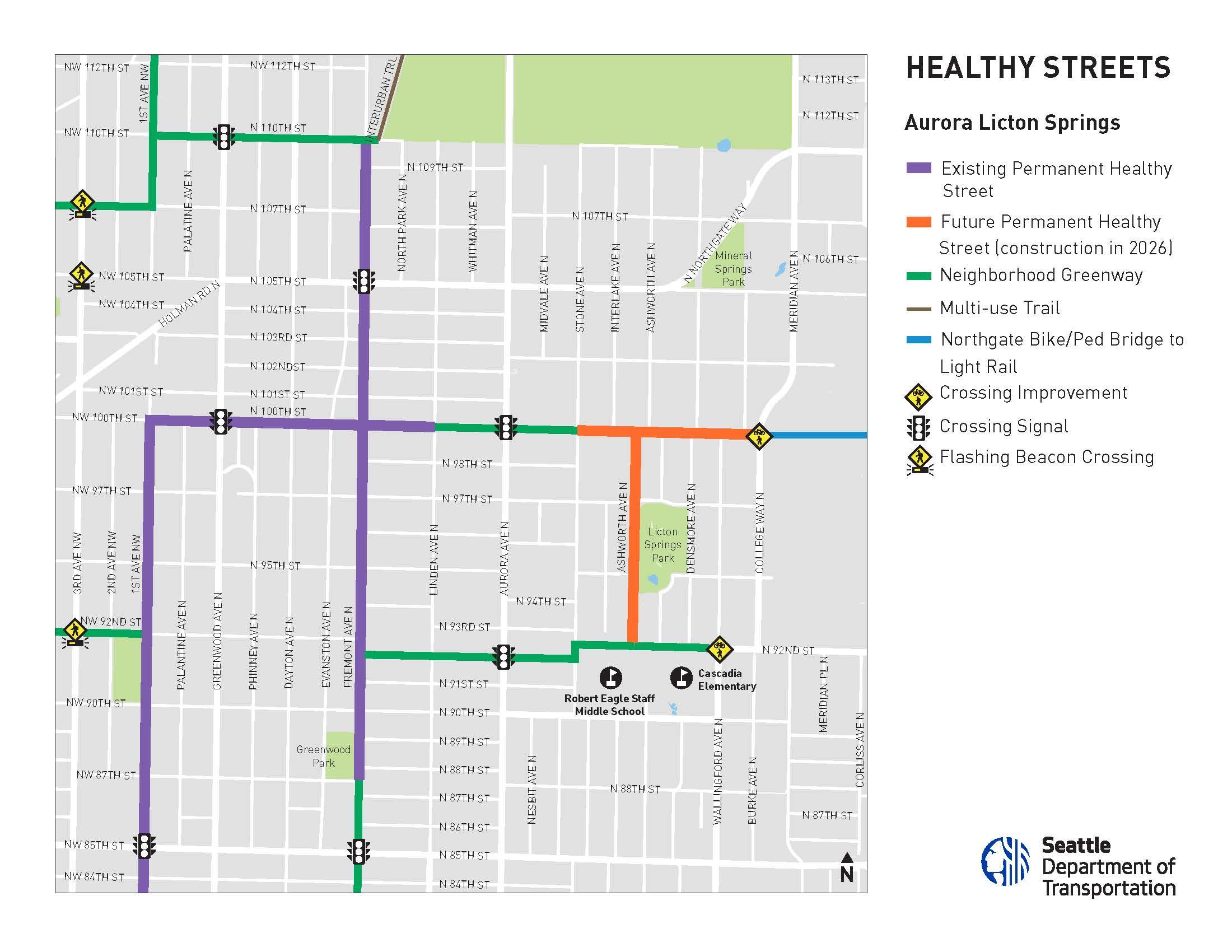Aurora-Licton Springs Healthy Street - Transportation | seattle.gov